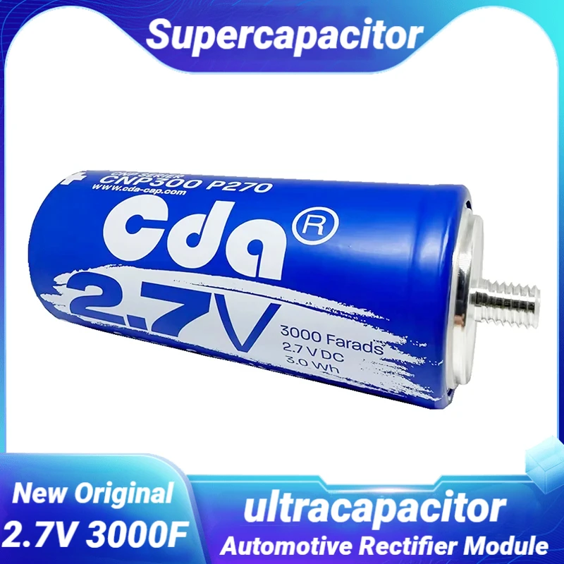 Super Capacitors CDA CNP300 P270 2.7V 3000F Ultracapacitor Charger CNP300 P270 Capacitor SuperCapacitor