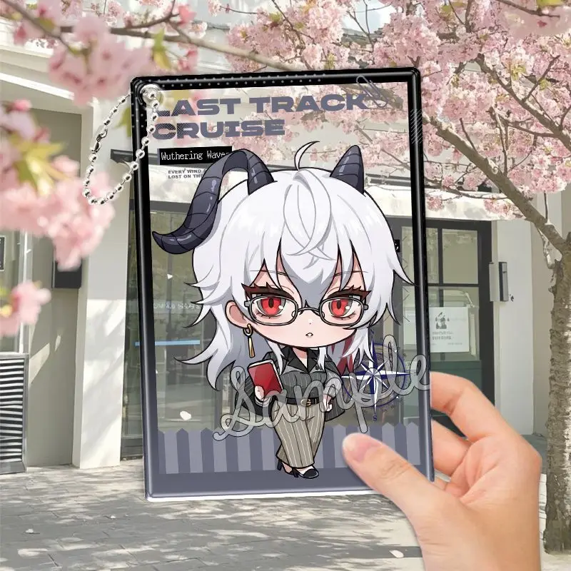 Wuthering Waves BOOKOFF Collaboration Tomka Anime KeyChain ‌Zani Men Key Chain for Women Cartoon Figure Acrylic Pendant Gifts