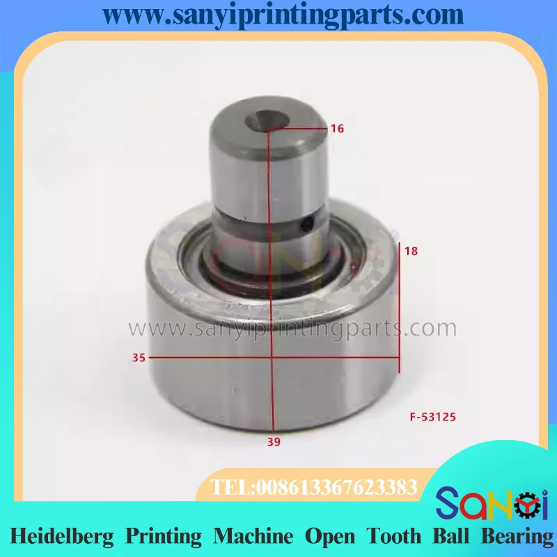 F-222190.1 F-214617 F-54293 F-52408 F-53125 Heidelberg Printing Machine Accessories Open Tooth Ball Bearings XL75 CD102 SM102
