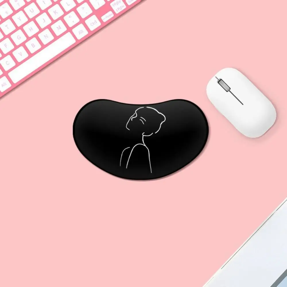 

Comfort Cartoon Mouse Pad Wrist Rest Anti-slip Colorful Cute Wrist Rest Pad Kawaii Rubber Anti-skid Mouse Wrist Rest Pad Women