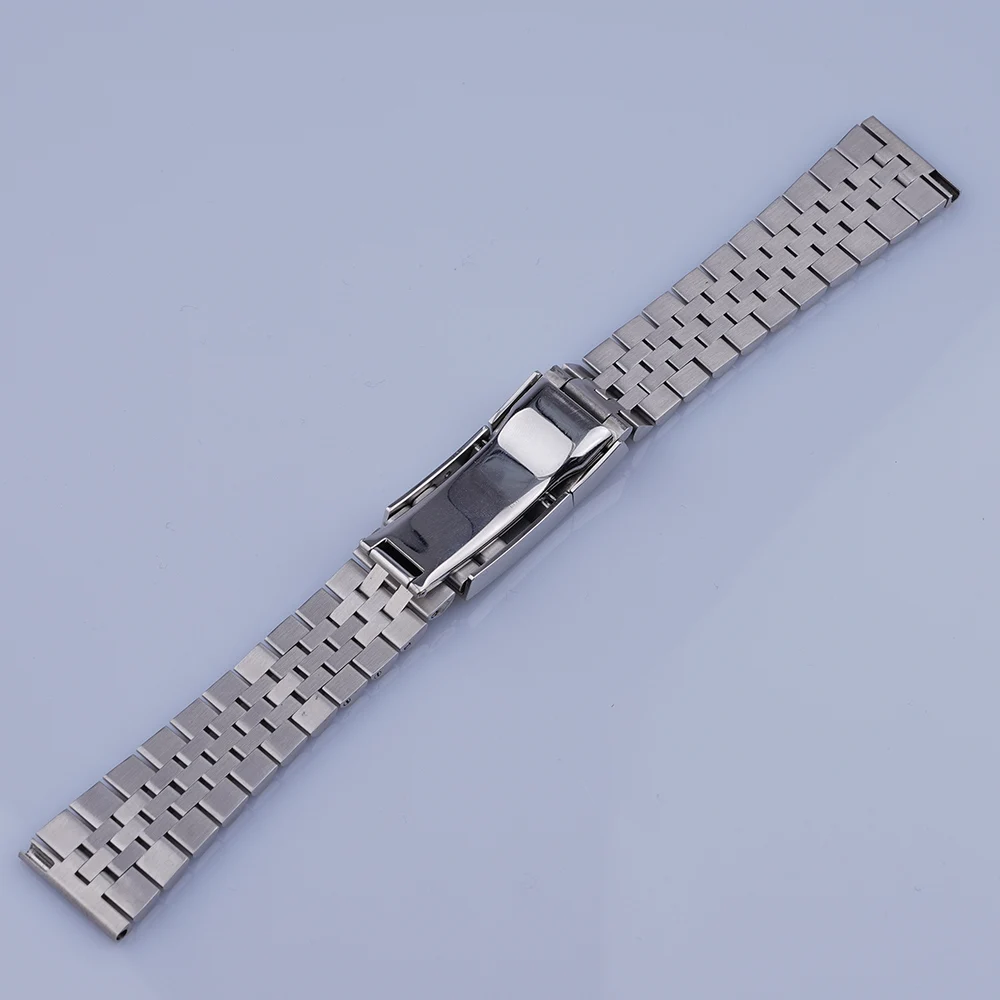 For Seiko SRPH77 For CITIZEN 20mm Silver Stainless Steel Replacement Wrist Watch Band Strap Bracelet Jubilee with Oyster Clasp