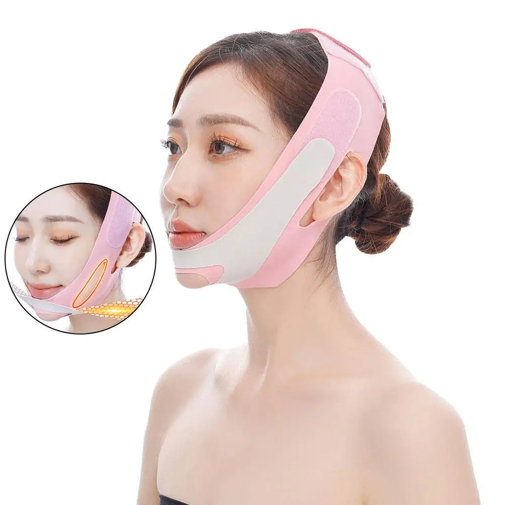 التخسيس الوجه رقيقة قناع الوجه التخسيس ضمادة الخامس خط تشكيل العناية بالبشرة حزام شكل رفع تقليل الذقن المزدوجة الوجه ترقق الفرقة #2