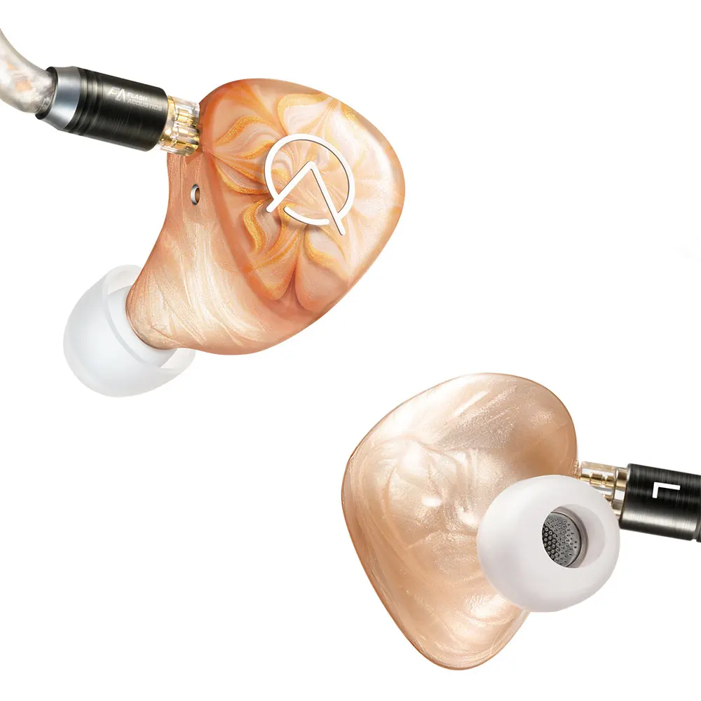 새로운 OpenAudio Mizar 1DD+4BA+4EST 하이브리드 이어폰 Hifi 음악 이어폰 케이블 헤드폰 3.5mm 4.4mm 플러그 헤드셋 선물