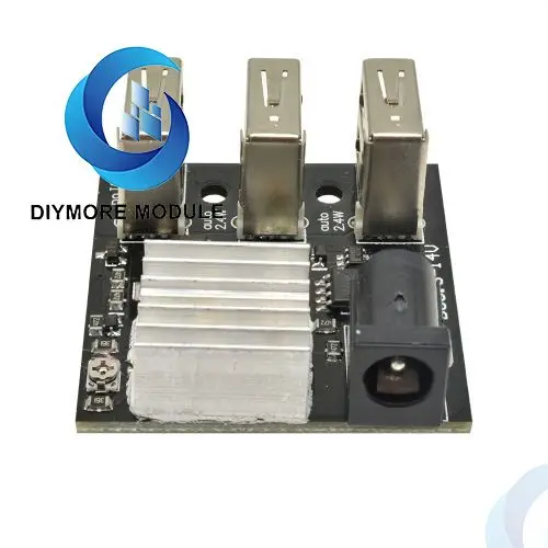 DC-DC 3-Port USB Charging Buck Module Buck Conversion Module