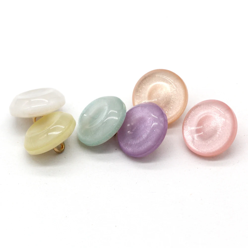 

HENGC 10 шт. 10/13/15 мм круглые красочные блестящие жемчужные пуговицы для одежды рубашка для девочек кардиган платье DIY ремесла швейные принадлежности