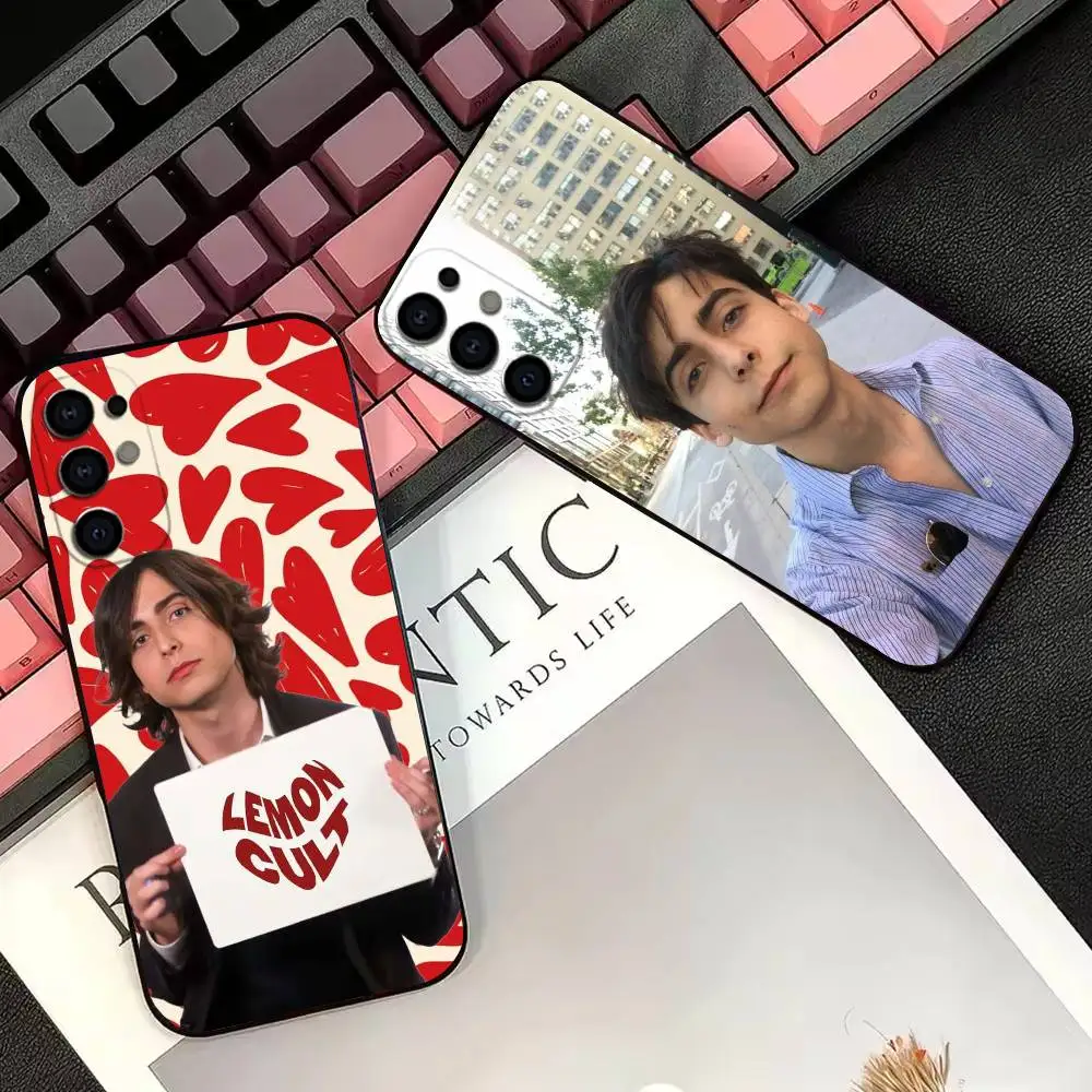 Aidan Gallagher Phone Case Transparent Silicone Soft For Samsung S25,S24,S21,S22,S23,S30,Ultra,S20,Plus,Fe