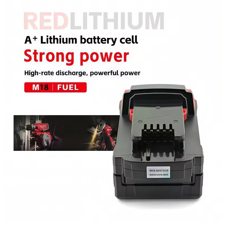 Authentic Milwaukee M18 6.0Ah XC Battery + M12-18C Smart Charger 18V Lithium Battery With Fast Charger