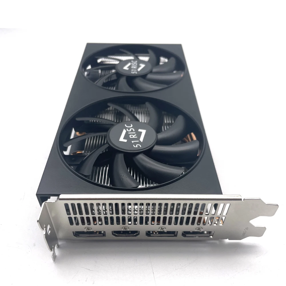 SHELI 51RISC GTX1660Super 6GB 게임용 비디오 카드, GTX1660 6GB 그래픽 카드 GPU 데스크탑 컴퓨터 게임 1060