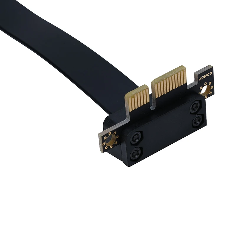 PCIE3.0 1X To X1 케이블 20CM 듀얼 PCIE 1X 연장 케이블 PCI 익스프레스 1X 고속 연장기 8Gbps PCIE USB/SATA/네트워크 카드용