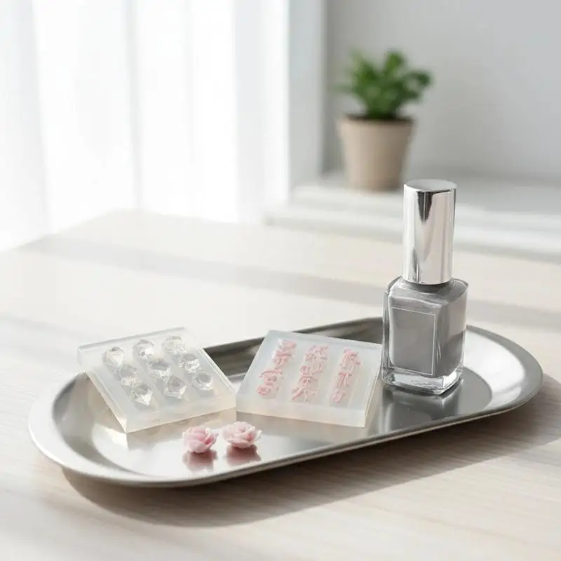 

Креативная силиконовая форма для дизайна ногтей в стиле хрустальных камней, многоразовая, для изготовления украшений, аксессуары для дома и салона