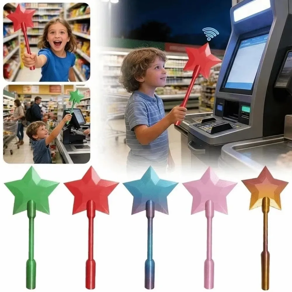 New 3D Printed Star Wand Tap To Pay Star Magic Wand Tap-to-Pay Credit Card Credit Card Holder Wand Credit Card Payment Wand