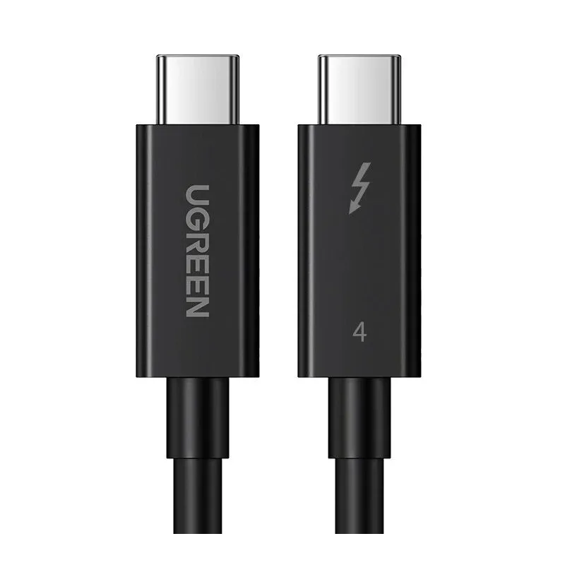 

UGREEN Thunderbolt 4 Cable 6.6ft, 40Gbps Data Transfer 8K/60Hz Display 100W 5A USB C 3.1 Gen 2 Cable for iPhone 15