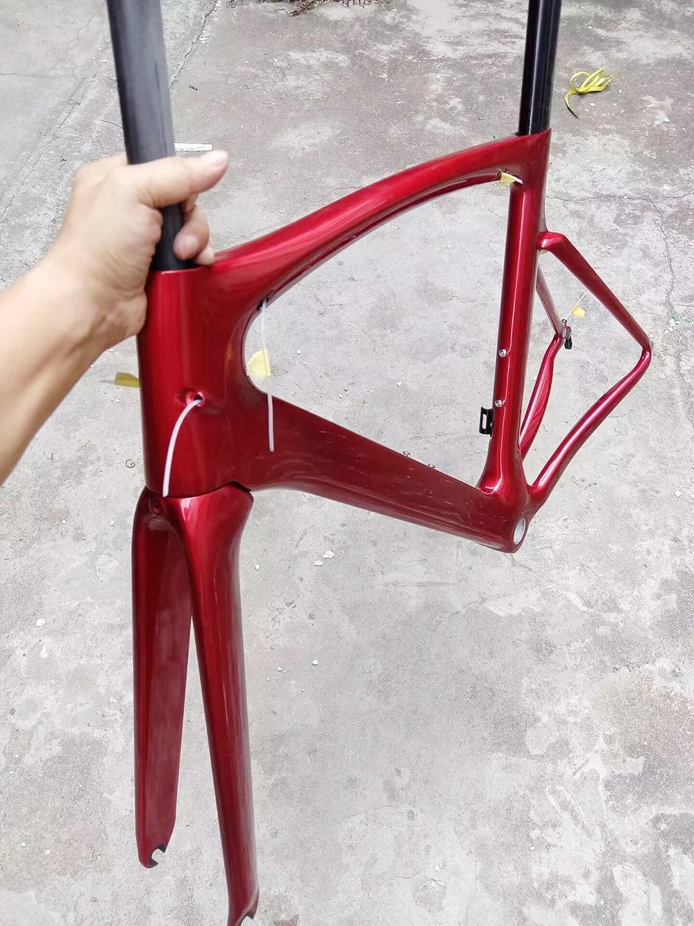 

Order Color For T1000 Full Carbon Road Bike Frame with V-Brake And BB68 thread Bicycle Frameset DIY Color 700C X 28C Framework