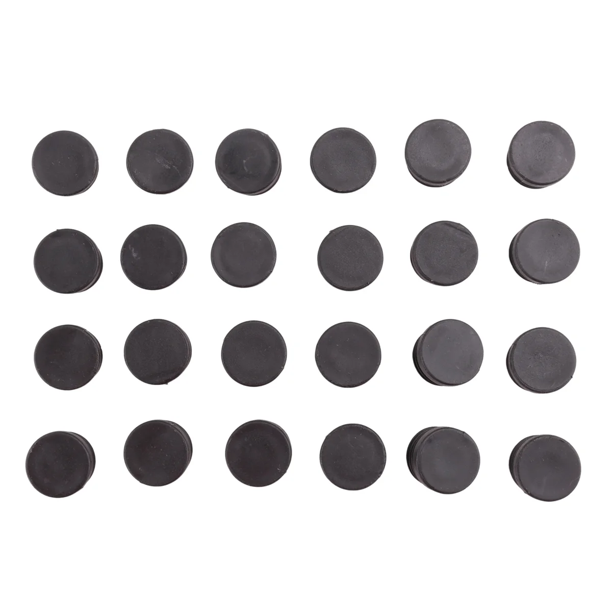 ใหม่ 24 แพ็คเก้าอี้ขาโต๊ะปลั๊ก 22 มม.รอบพลาสติกด้ายใส่หลอดป้องกันพื้นและกระแทก