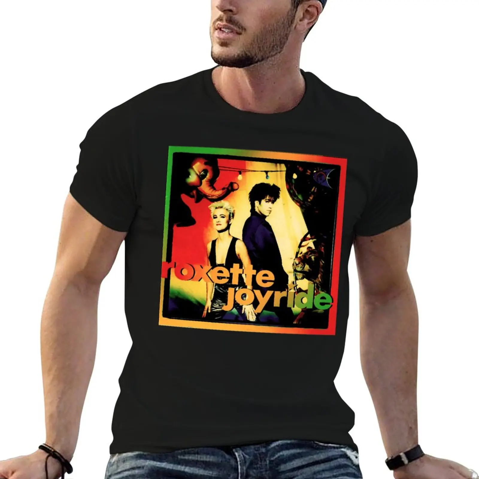 Camiseta Roxette Joyride, camisetas de algodón, camisetas de alta calidad, camisetas de algodón 100% para hombre, camiseta para hombre