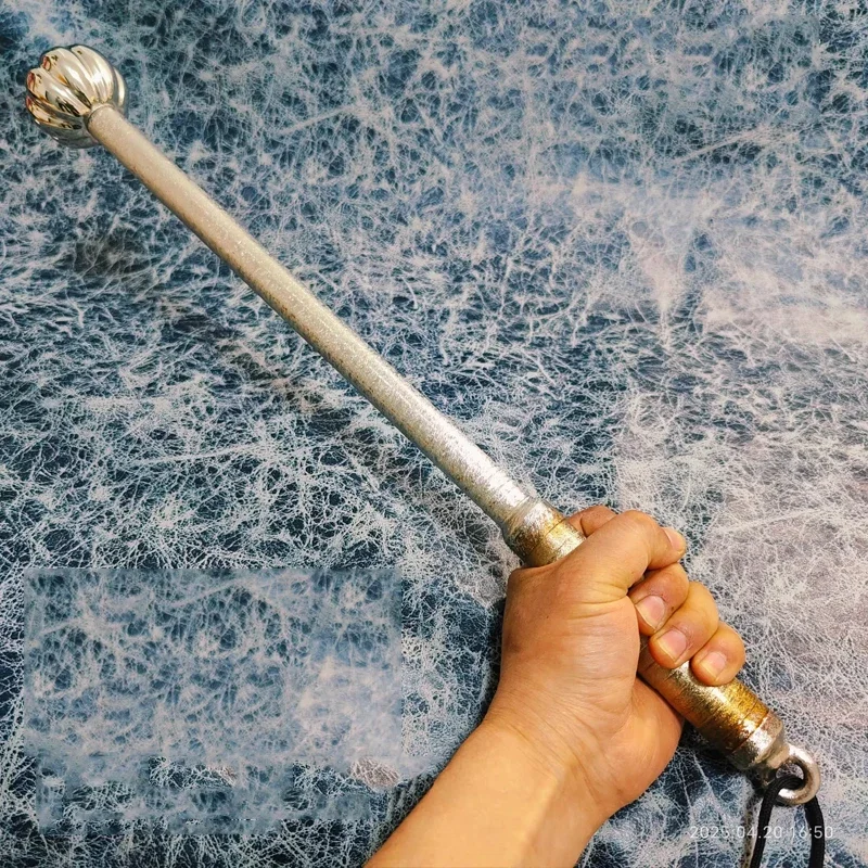 Handmade Solid Stainless Steel Hammer Outdoor Portable EDC Nail Breaking Bone Flower Hammer Car Emergency Window Breaking Tool