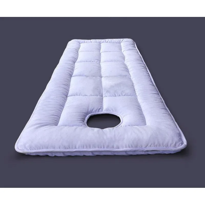 Beauty Salon Bed Cushion Thickened Bed Mattress Anti Slip Beauty Room Bed Mat SPA Treatment Massage Hospital Bed Pad with Hole