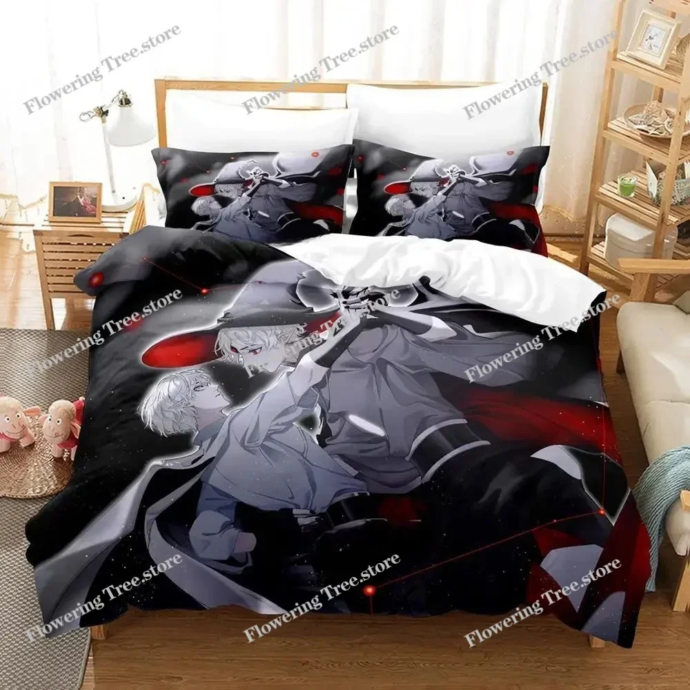 

3D Game SkyChildren of The Light Bedding Set Cartoon Anime Set Adult Kid Bedroom Duvet Cover Sets Print Kawaii Beds