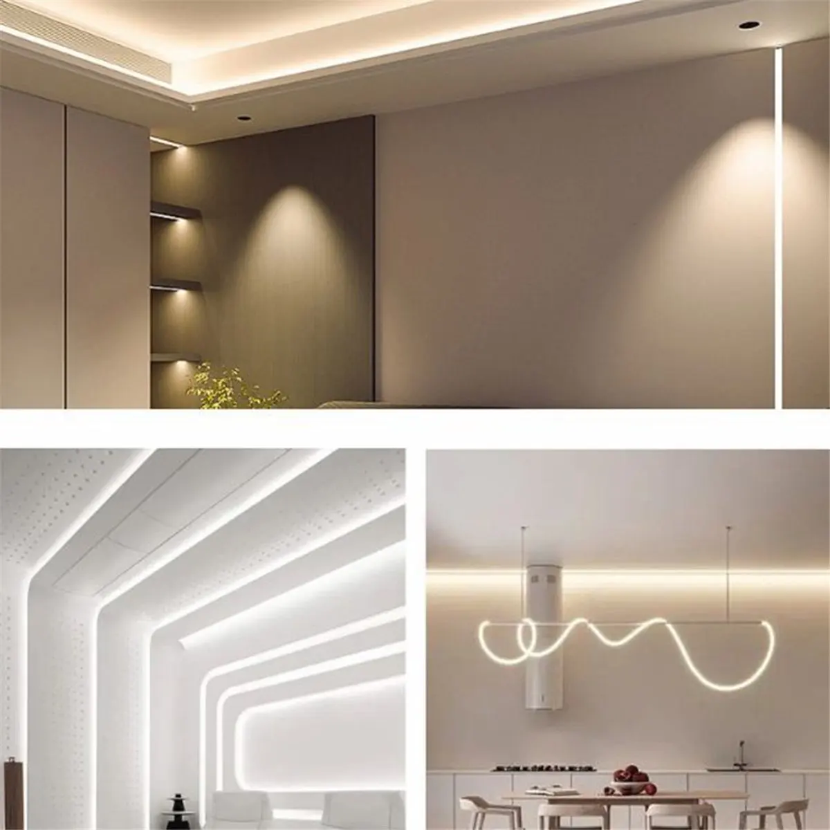 A48U LED Dimmer 2.4G PWM Touch Wireless Remote Controller 5V 36V Single Color LED Strip Light Smart Wifi Dimmer Switch