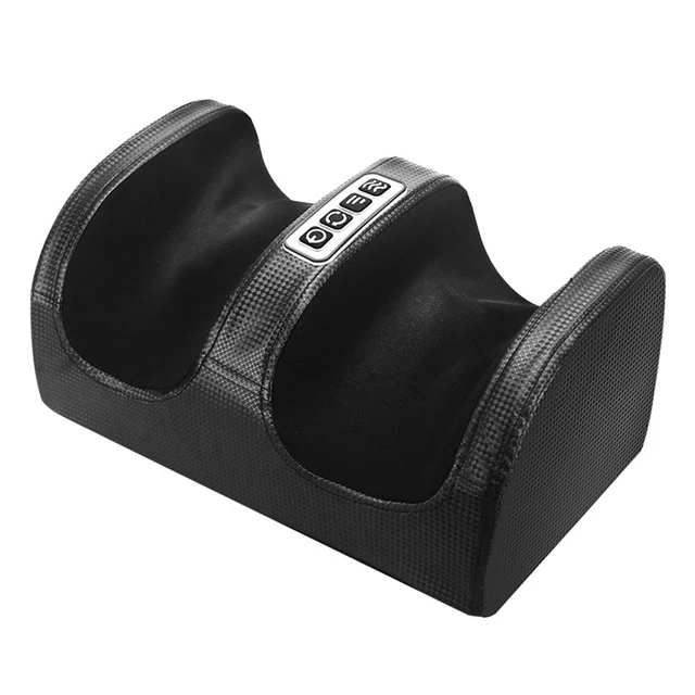 Elektrische voetmassage Shiatsu Kneden Deep Tissue Relax Verwarmde Roller Kalf Pijnbestrijding Vermoeidheid Spieren Vibrator Machine Gezondheid