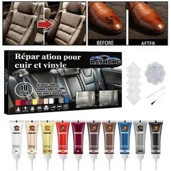 200-20ML Leather Repair Gel Car Seat Home Leather Complementary Repair Color Repair Refurbish Cream Paste Leather Cleaner