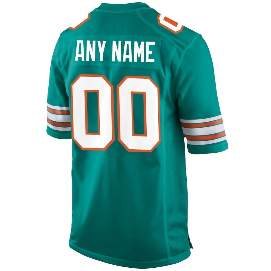 Personnalisé Miami Cousu Jersey Amérique Jeu Footbball Jersey Personnalisé N'importe Quel Nom Numéro Tous US Taille S-3XL