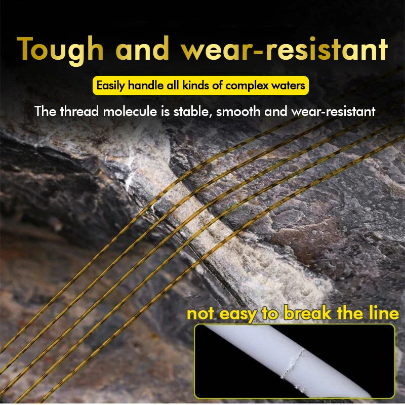 Zukibo Sedal Invisible Recubierto Fluorocarbono Monofilamento - imagen 2