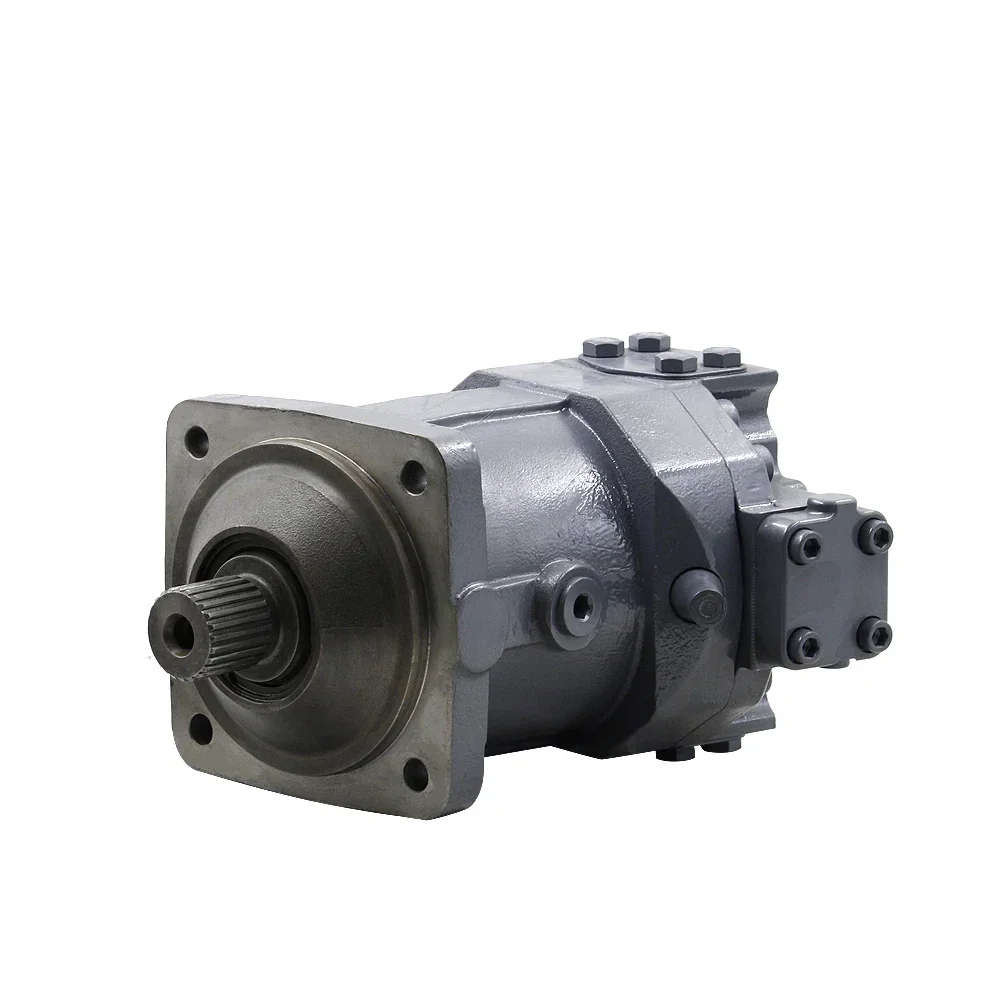 Rexroth A6VM High Pressure Hydraulic Motor A6VM 107 HA1T/60 W Machinery Cast Iron Standard Hydraulic Pumps 65 Customizable