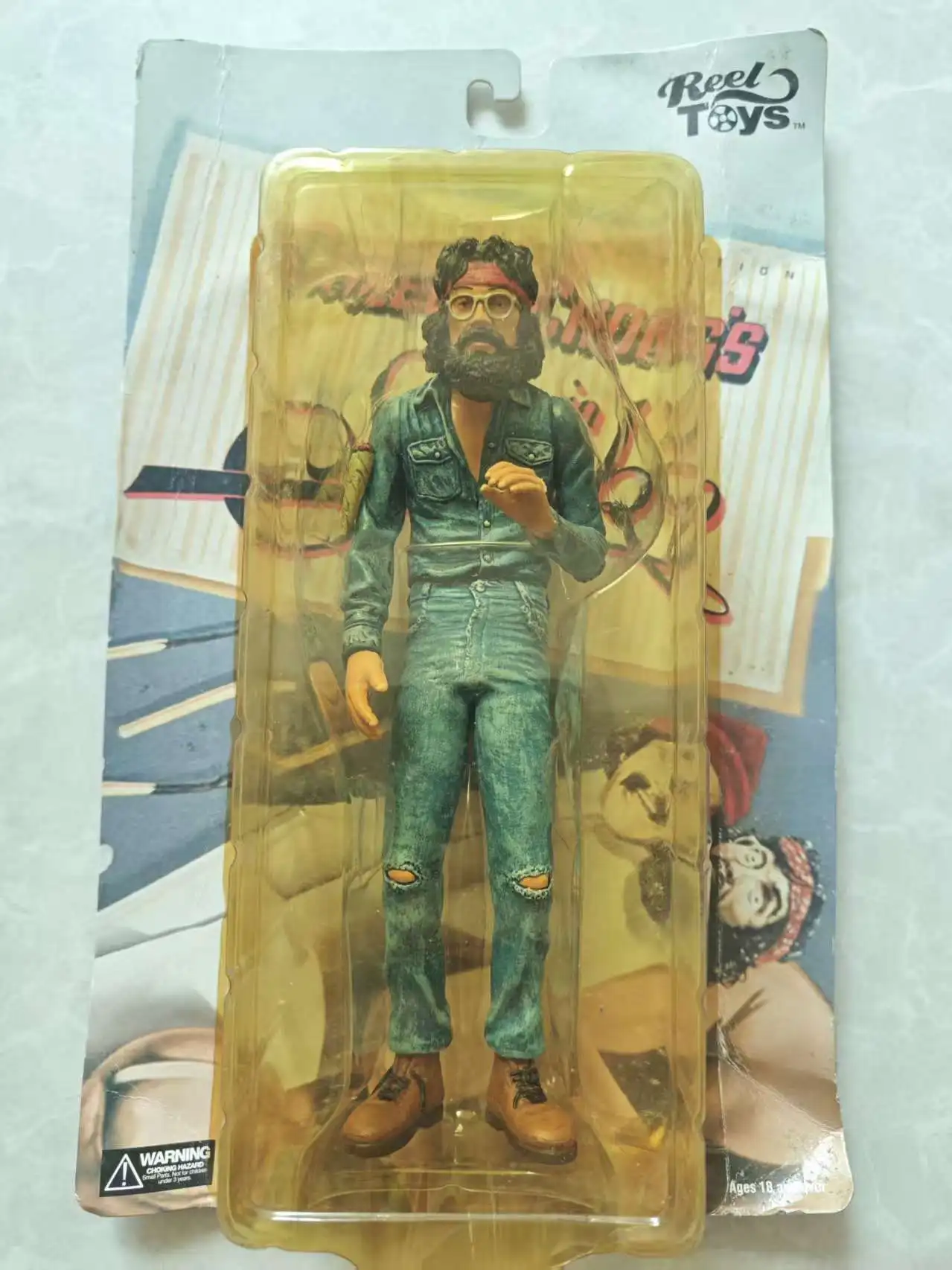 

NECA Reel Toys Cheech And Chong Up In Smoke 2002, фигурки героев Томми Чун, украшения персонажей, коробка слегка желтая