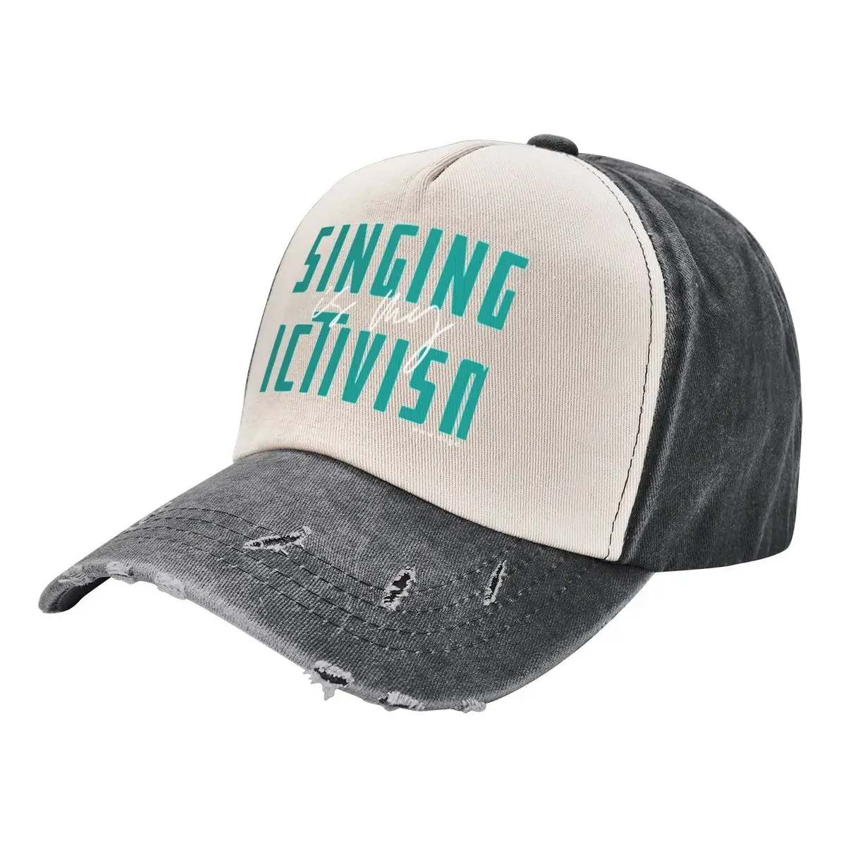 

Singing Is My Activism Baseball Cap New In Hat western Hat Male Women's