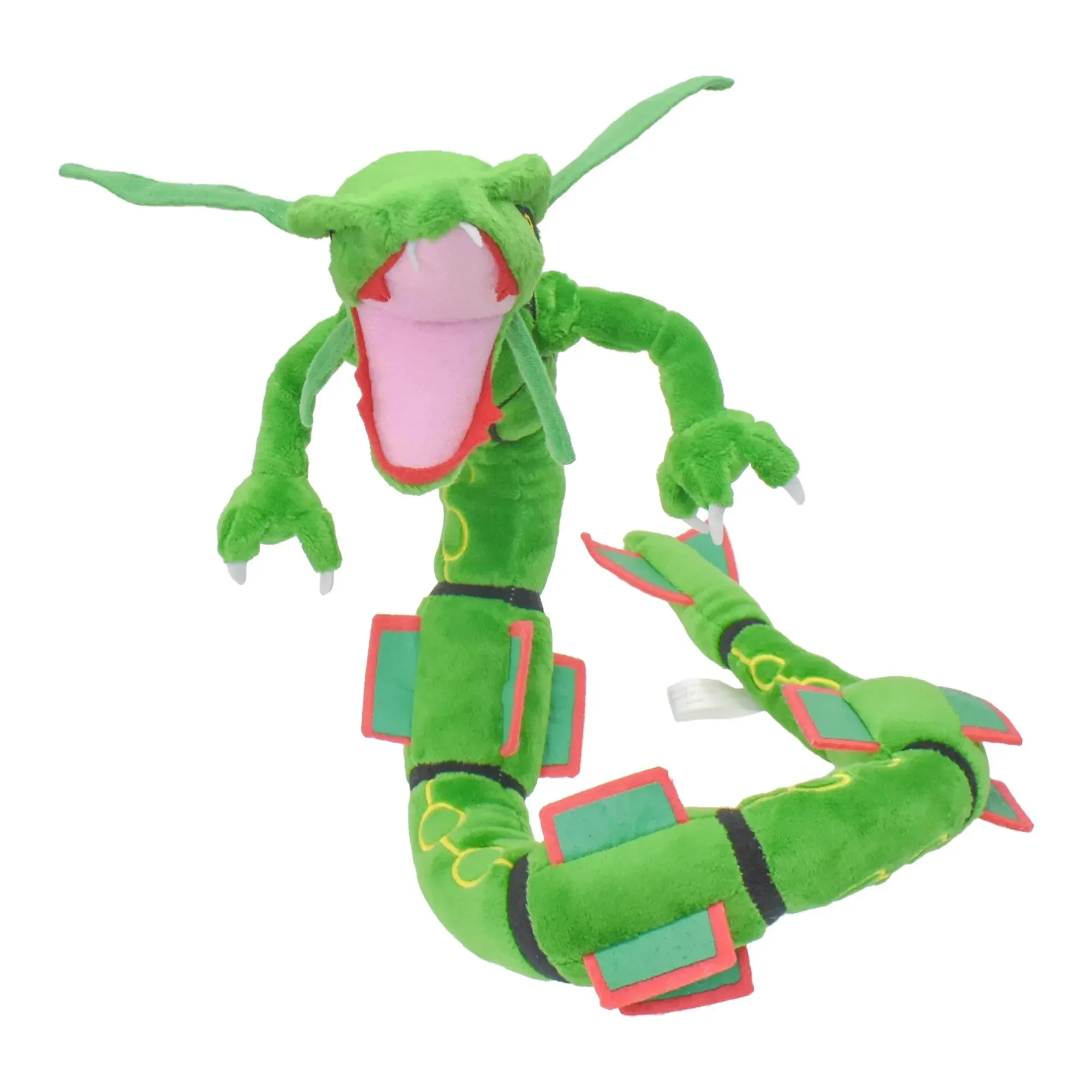 Rayquaza Dragon zielona bawełna miękka wypchana Anime kolekcjonerskie pluszowe zabawki prezent dla dziecka 30 Cal postać z kreskówki zabawka świetna