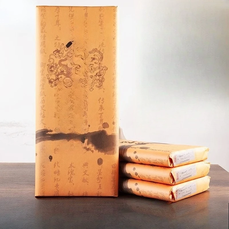

Handmade sandalwood rice paper thickened rice paper, special for Chinese painting, calligraphy creation paper, brush