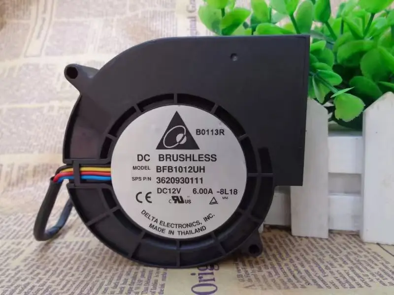 BFB1012UH New For Delta Electronics 9733 12V 6A Turbine Blower Heater Barbecue Grill Cooling Fan High Speed