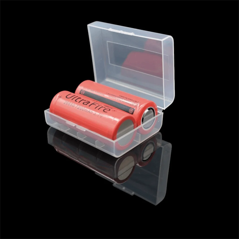 Durable Clear Battery Storage Case Waterproof Hard Plastic Battery Protection Boxes Multi-slot Battery Storage Solution