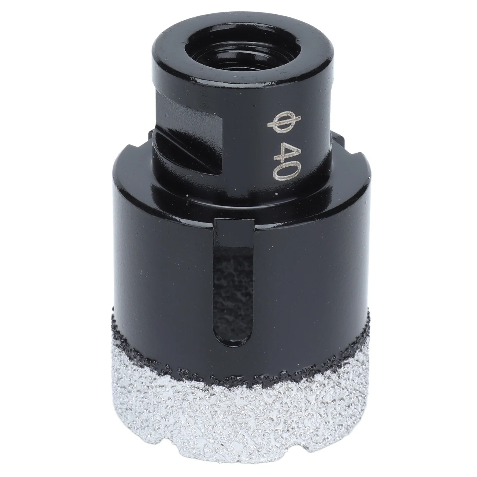 Vacuum Brazed Diamond Drill Core Bits Drilling Hole Saw Opener for Marble M14 Black 40mm