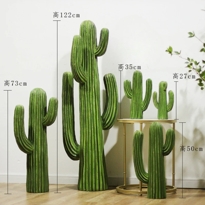 Cactus cactus ornament simulation ins decoration home living room TV cabinet decoration floor creativity