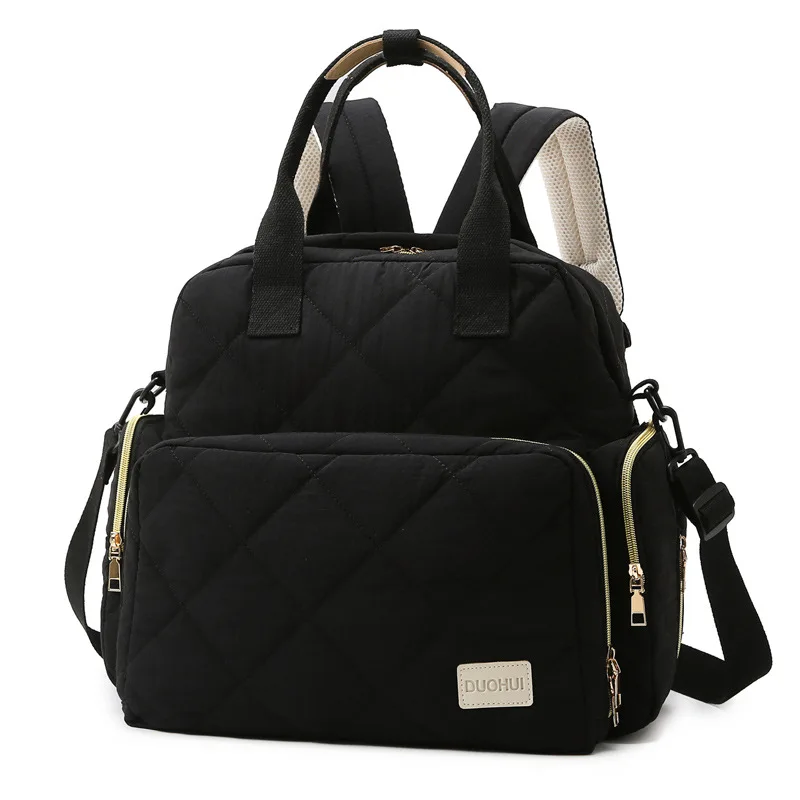 New Multifunctional Maternity Diaper Bag Mummy Backpack Insulated Diaper Bag for Travel Daily Use Cross-border Hot Sale