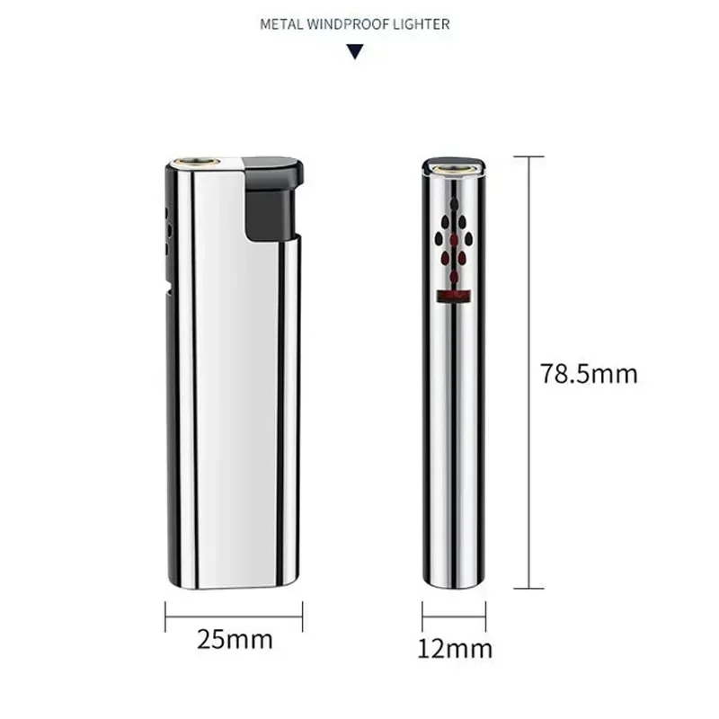 Wholesale Windproof Lighter Blue Flame Jet Lighter High Power Cigar Lighter Kitchen BBQ Men Smoking Accessories Birthday Gift