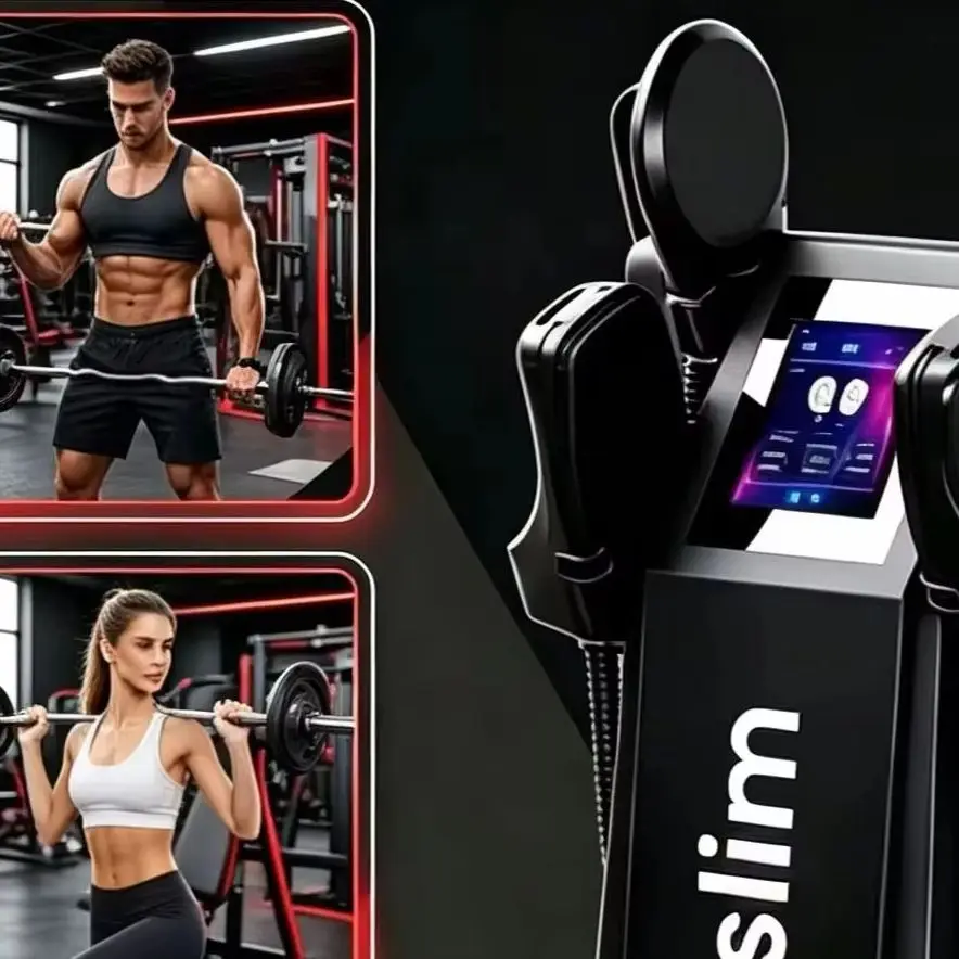 Myoslim EMS Body Sculpt Slimming Machine Electrical Muscle Stimulation For Fat Burning Weight Control Carving Fitness Equipment