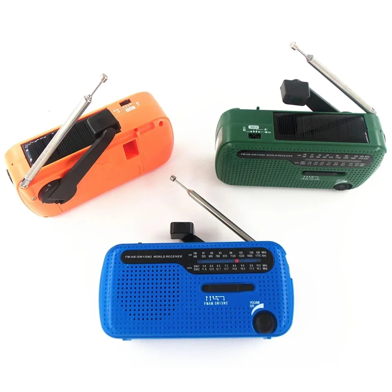 BNVN-портативный солнечный ручной радиоприемник 1200 мАч USB портативный уличный аварийный динамик стерео аварийный ручной рукоятка
