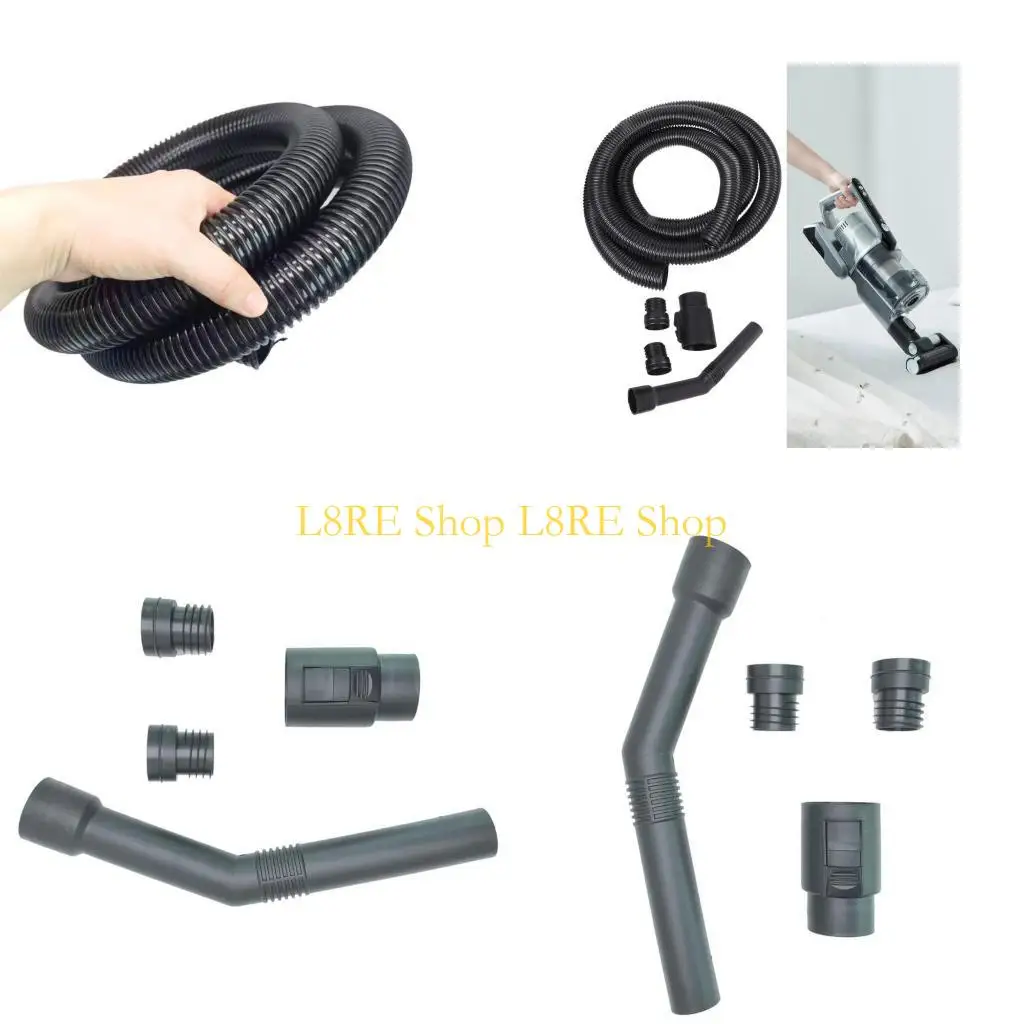 

L8RE Трубка для пылесоса Пластиковая текстура Гибкая мягкая трубка Шланг для пылесоса
