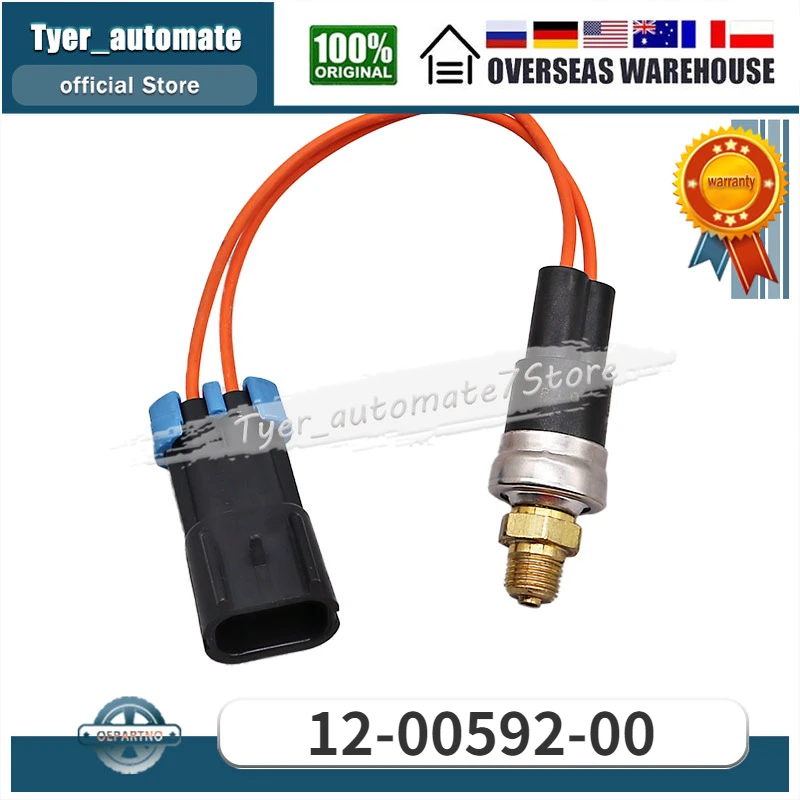 

12-00592-00 120059200 For Vector 1800 Supra 422 450 550 622 644 Pressure Sensor Switch