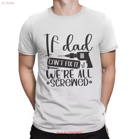 Father's Day T Shirt Funny Idea Top DIY Woodwork Carpenter Dad vintage Washed fashion designer clothes Top For Everyday Wear