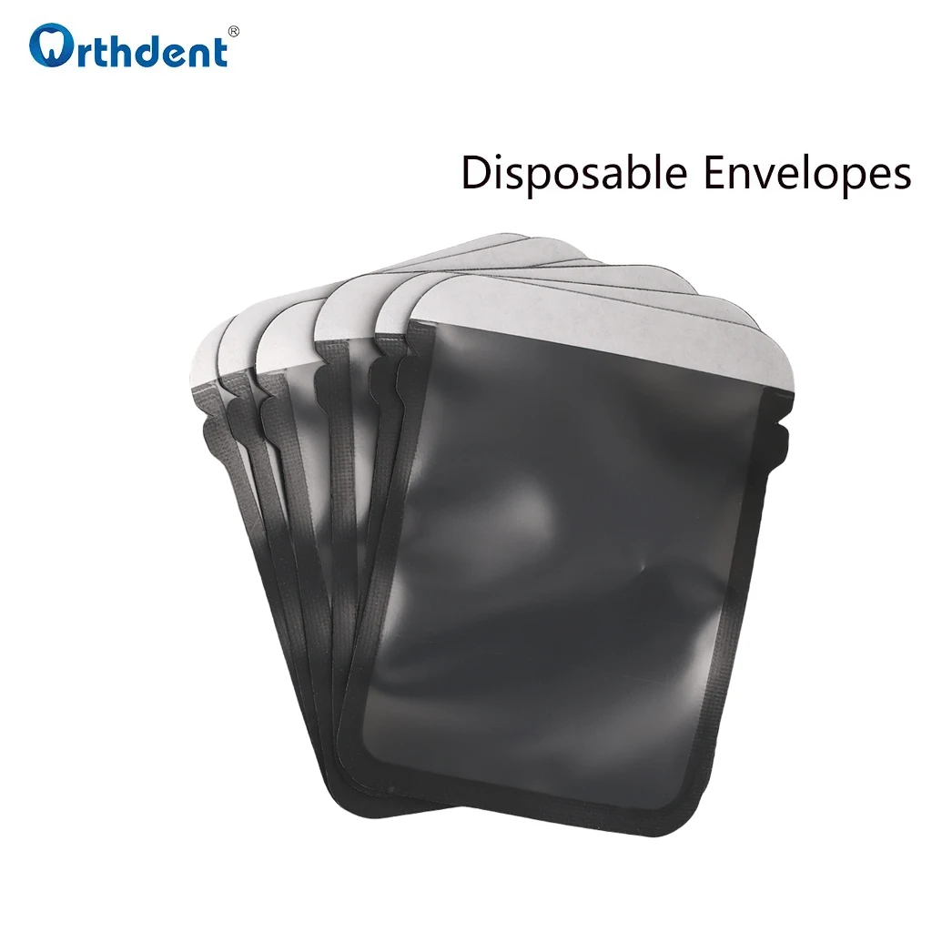 100 Pcs Dental Barrier Envelopes X Ray Film Digital Radiography Sensor Protective Pouch Cover Bags Disposable Dentistry Material