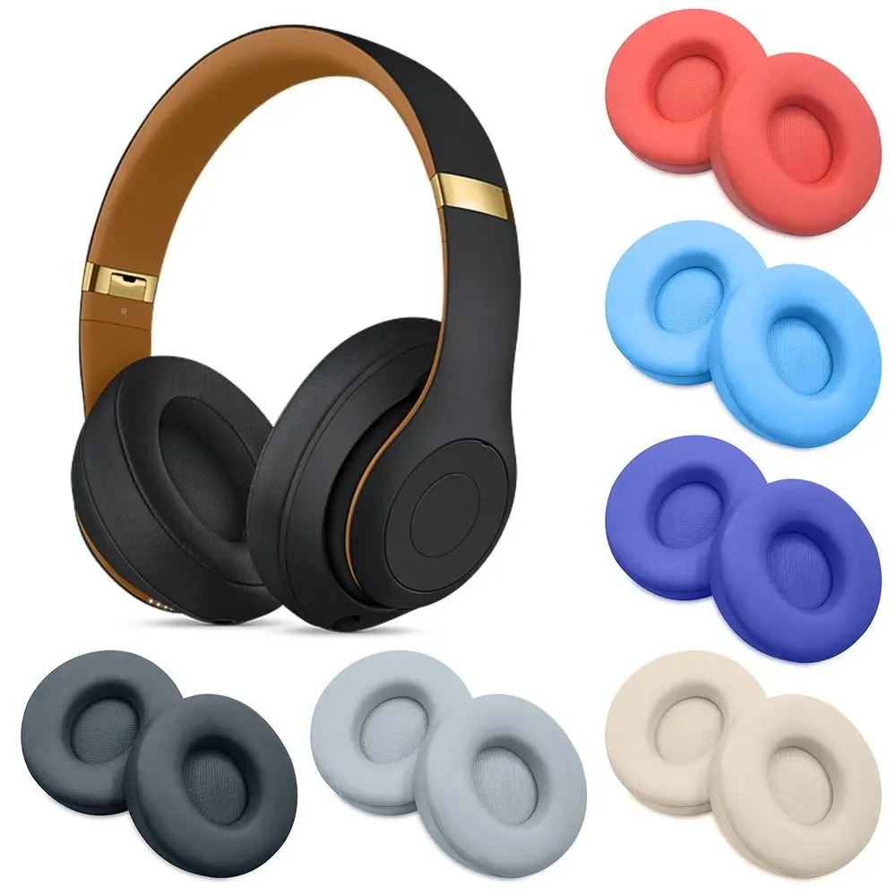 1Pair Noise-Cancelling Headset Earmuffs Earbuds Cover Ear Pads Ear Cushion Headphones Accessories For Beats Solo Pro