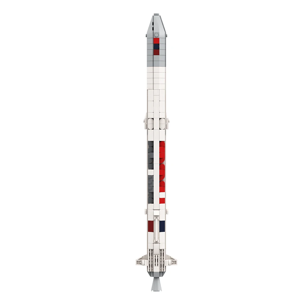 MOC 1:110 Angara 1.2 Rocket Bricks Universe Aerospace Space Series Manned Launch Vehicle Building Block Kids Toy Birthday Gift