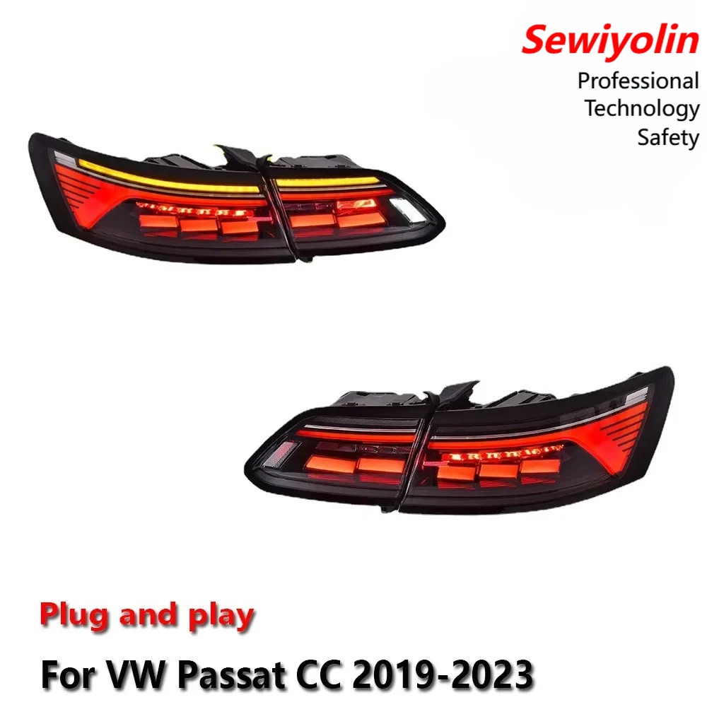 

Светодиодные аксессуары для модернизации задних фонарей для VW Passat CC 2019-2023: противотуманные фары, дневные ходовые огни, стоп-сигналы, указатели поворота, установка Plug and Play