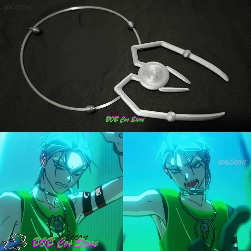 ALIEN STAGE Round 7 Blink Gone Till Cosplay Armband Same Style Prop Necklace Arm Decoration Performance Christmas Party Decor