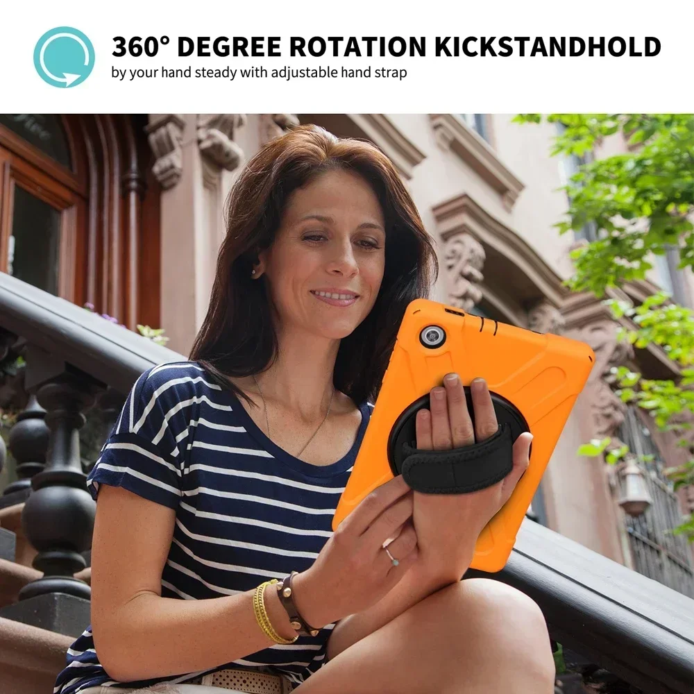 Para Lenovo Tab M11 M10 HD Gen 2 TB-X306F 3. a generación TB328FU M8 M9 funda segura para tableta de silicona para niños M10 Plus TB-X606F X606X 10,3