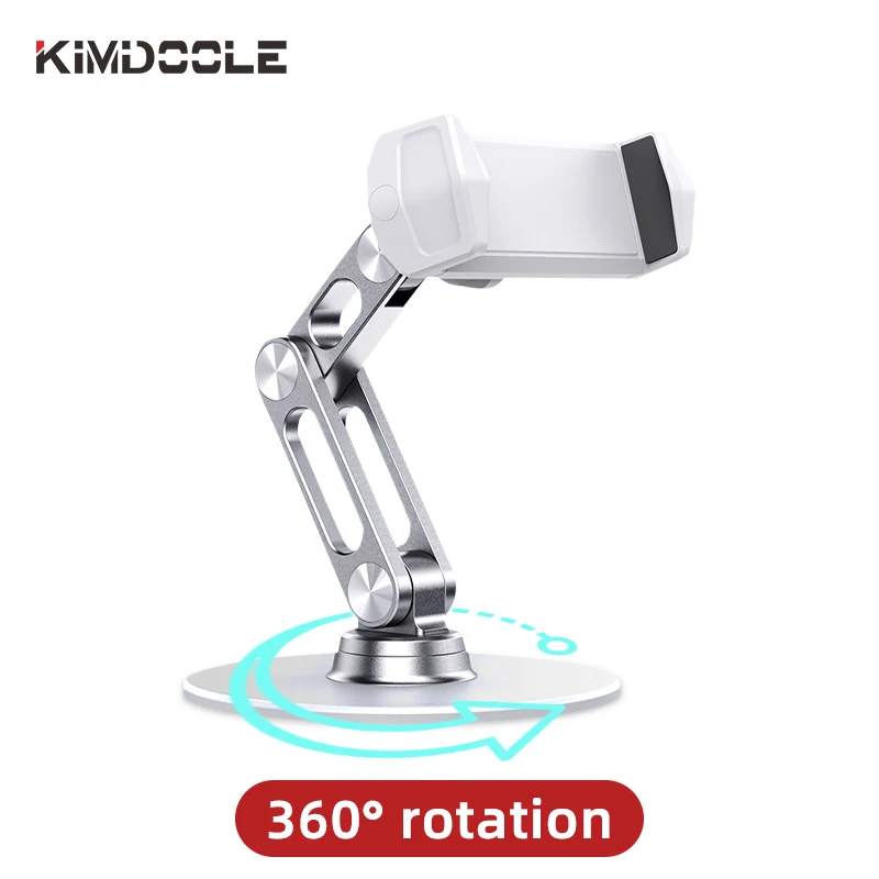 

Kimdoole 360 ° Rotation Cellphone Stand Holder Support for iPhone Huawei Samsung TCL Smartphone Mobile Phone Accesorries